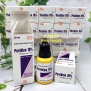 Thuốc tím sát trùng Povidine 20ml - Thuốc Povidine 20ml  1 chai