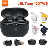 ♥100% ผลิตภัณฑ์ดั้งเดิม + Gratis Ongkir♥J BL T120 TWS ไร้สายที่แท้จริงหูฟังบลูทูธแต่ง120TWS หูฟังสเตอริโอไมโครโฟนหูฟังเสียงเบส