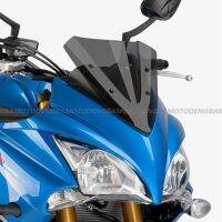 กระจกกระจกกันลมสำหรับรถมอเตอร์ไซค์ที่เบนทางลมฟองคู่สำหรับ Suzuki GSX-S1000F 2015-2019 GSX-S 1000F 16 17 18