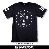 Overdose T-shirt เสื้อยืดคอกลม สีดำ รหัส AN-00-3(โอเวอโดส) เสื้อยืดคุณภาพดี