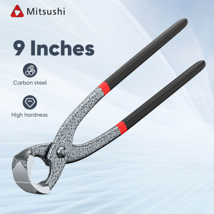 Mitsushi Tower Pincers 9 Inches End Cutting Pincer Pliers Long Nose