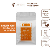 Cà Phê Robusta Honey, cà phê nguyên chất - Vị đậm đà, hương thơm, hậu ngọt