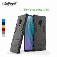 Nesaeหน่อยเคสโทรศัพท์สำหรับ Vivo NEX 3 5G,เคสมีขาตั้งพลาสติกยางนิ่มสำหรับ Vivo NEX 3 5G เคสโทรศัพท์สำหรับ Vivo NEX 3 5G 6.89