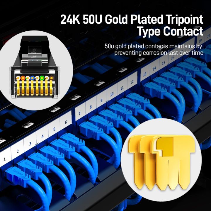 yf-6-cat6a-ethernet-cable-internet-network-lan-cords-speed-computer-wire-rj45-connectors-for-router-modem