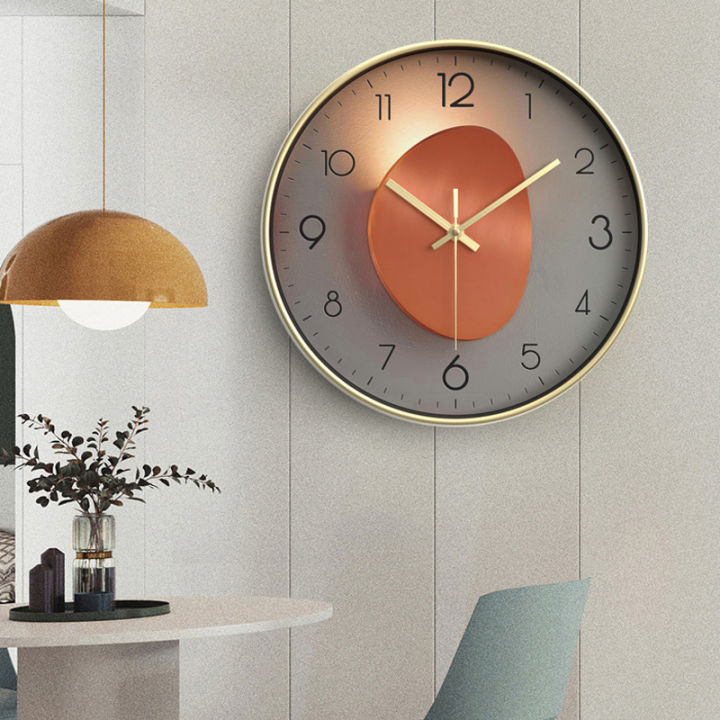 yonuo-นาฬิกาบ้าน-นาฬิกาติดผนัง-นาฬิกาแขวนผนัง-นาฬิกทรงกลม-นาฬิกาสไตล์โมเดิร์น-นาฬิกาแต่งบ้าน-เส้นผ่าศูนย์กลางยาว25cm-ขนาด10นิ้ว-ลาย3มิติ-ทรงกลม