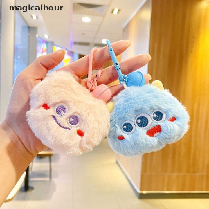 magicalhour-พวงกุญแจ-จี้ตุ๊กตามอนสเตอร์น้อยน่ารัก-สไตล์เกาหลี-ญี่ปุ่น-เครื่องประดับแฟชั่น-สําหรับกระเป๋าเป้สะพายหลัง-รถยนต์