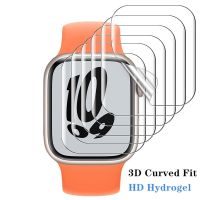 Screen Protector Film For Apple Watch 44mm 40mm 42mm 38mm 45mm Hydrogel Clear Protective iWatch 8 7 6 SE 5 4 3 Ultra 49mm