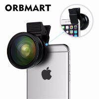 ORBMART Universal Clip Professional HD ชุดเลนส์กล้อง0.45x Super Wide Angle เลนส์12.5x Super Macro เลนส์ศัพท์มือถือ e