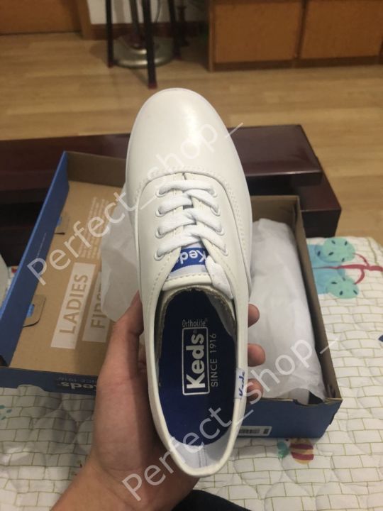 รองเท้าหนังเคดส์keds-triple-leather-white-ขนาดส้น3cm