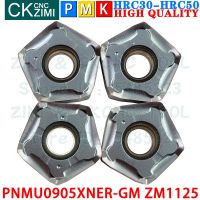 PNMU0905XNER-GM ZM1125 PNMU 0905 XNER-GM ใส่คาร์ไบด์เครื่องกัดฟีดเร็ว MFPN CNC เครื่องมือเม็ดมีดมิลลิ่งตัดหนัก