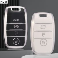 【LZ】℡♧♈  TPU Car Remote Smart Key Case Capa para KIA Rio Rio5 Sportage Ceed Cerato K3 KX3 K4 K5 Sorento Optima Picanto Novo 3 4 botões