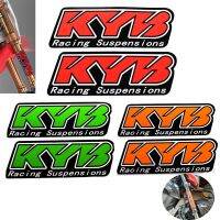 KYB สติกเกอร์ส้อมระงับโช้คเกอร์กันกระแทกรถจักรยานยนต์ตกแต่งป้ายสติกเกอร์สำหรับดยุคฮอนด้าเคทีเอ็มเบนเนลลี่ยามาฮ่า