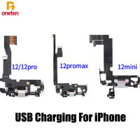 USB บารูแบบ Mengecas Dok Port Flex Penggantian Kabel untuk 12 Pro Max 12Mini Pengecas Penyambung Kabel Papan Mikrofon