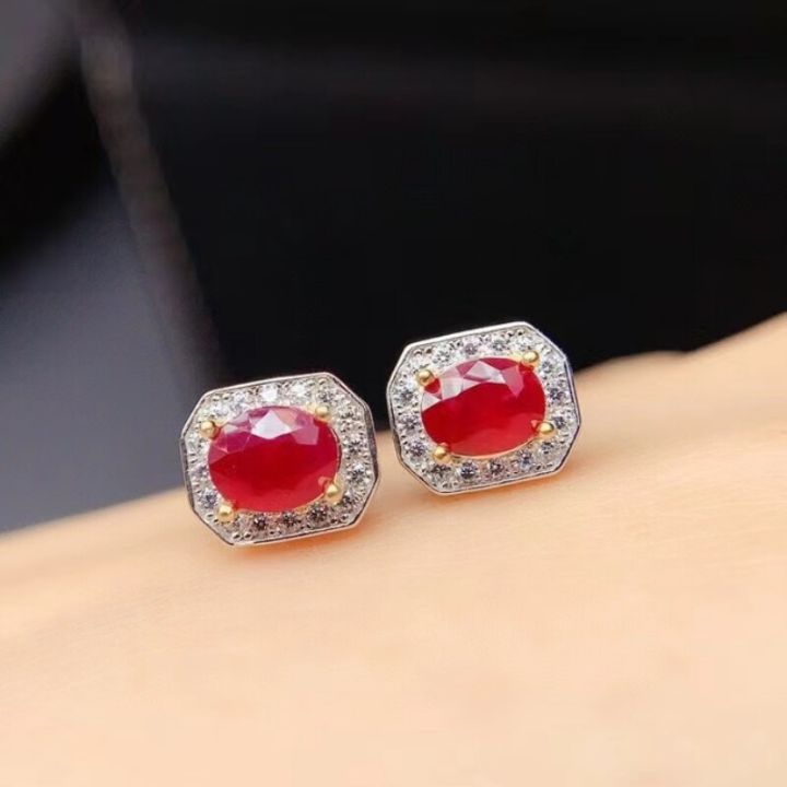 natural-ruby-earrings-classic-design-hot-sale-925-pure-silver-special-price-promotion-simple-design-for-daily-wear