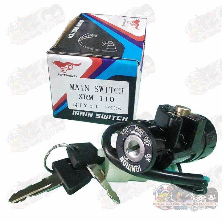 LJ Motorcycle xrm ignition switch for xrm 110 xrm 125(susian ng motor