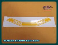 YAMAHA CHAPPY LB50 LB80 BODY STICKER SET "YELLOW" &amp; "WHITE" #สติ๊กเกอร์ชิปปี้ สี เหลือง-ขาว งานสวย คมชัด สินค้าคุณภาพดี