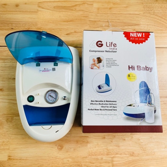 Máy xông hút mũi họng 2 in 1 ag-life new ấn độ - ảnh sản phẩm 1