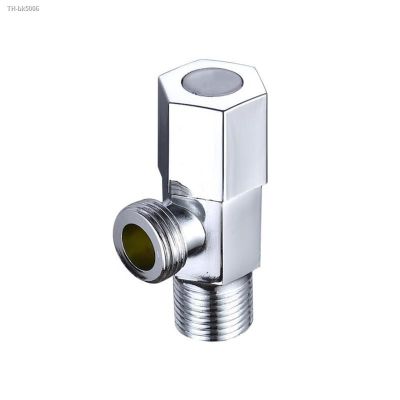 ▥  1PC G1/2 Thread Triangle Valve Plating Angle Valve Thickened Quick Opening Large Flow Filling Valves for Toilet Sink Water