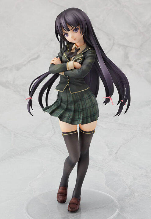 figure-ฟิกเกอร์-งานแท้-100-good-smile-company-จากการ์ตูนเรื่อง-haganai-boku-wa-tomodachi-ga-sukunai-ชมรมคนไร้เพื่อน-mikazuki-yozora-1-7-ชุดนักเรียน-ver-original-from-japan-anime-อนิเมะ-การ์ตูน-มังงะ-ค