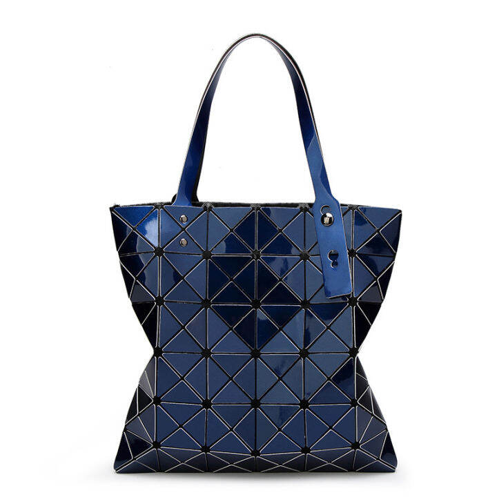 geometric-diamond-pattern-bag-women-s-bag-2023-summer-new-one-shoulder-portable-japanese-style-trendy-bag-stylish-bag-กระเป๋า