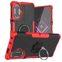 【Electronic Store】ขาตั้งแหวนโลหะแม่เหล็กเกราะกันกระแทกเคสสำหรับ Xiaomi Redmi K40 Gaming POCO F3 GT PC TPU กันชนป้องกันฝาหลัง