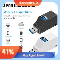 HONEYDEWD สากล ความเร็วสูง การถ่ายโอนข้อมูล 3 พอร์ต USB 3.0 Hub อะแดปเตอร์ กล่องแยก