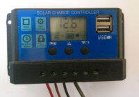 Solar Charger PWM 50V 30A ชาร์จได้ 2 ระบบ 12V และ 24V โซล่าชาร์จเจอร์