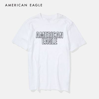 American Eagle Short Sleeve T-Shirt เสื้อยืด ผู้ชาย แขนสั้น (NMTS 017-2920-100)
