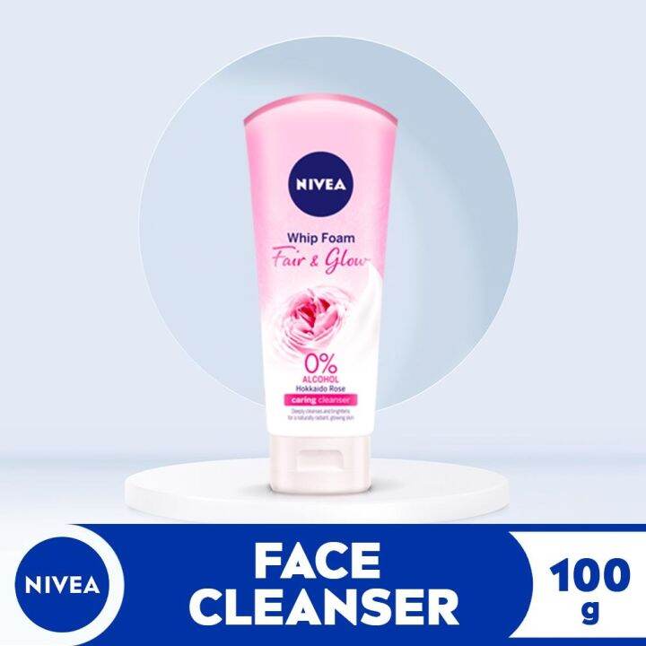 personal care NIVEA Face Cleanser Fair and Glow Whip Foam with 36x Anti
