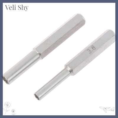 Veli Shy เครื่องมือข้อต่อไขควง Gameboy ขนาด3.8มม. + 4.5มม. สำหรับนินเทนโด NES N64เกมบอย