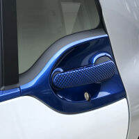 Door Handle Door Bowl window strips Protection Decoration Sticker trunk handle For Smart 453 15-20 Fortwo Exterior Accessories