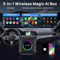 Wireless Carplay Android Auto Smart WiFi 2.4 5G Wireless Adapter QCM 8-Core 6125 CPU โมดูลอัจฉริยะในตัว GPS Glonass