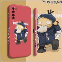 สำหรับ Xiaomi Mi Redmi Note 8 Pro Note 8T Note 10 4G Note 10S NOTE10 5G NOTE 10 Pro เคสพร้อมเคสแฟชั่นลายการ์ตูน Pokemon Pikachu นุ่มเคสมือถือบางฝาหลังเนื้อซิลิโคนเหลวกรอบป้องกันเลนส์เต็มรูปแบบ