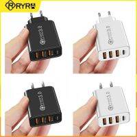 RYRA 3USB Type-C Multi-port Charger 4-ports Fast Charging Head 220V 2000 mA Universal USB Direct Charger PD US EU Power Adapter