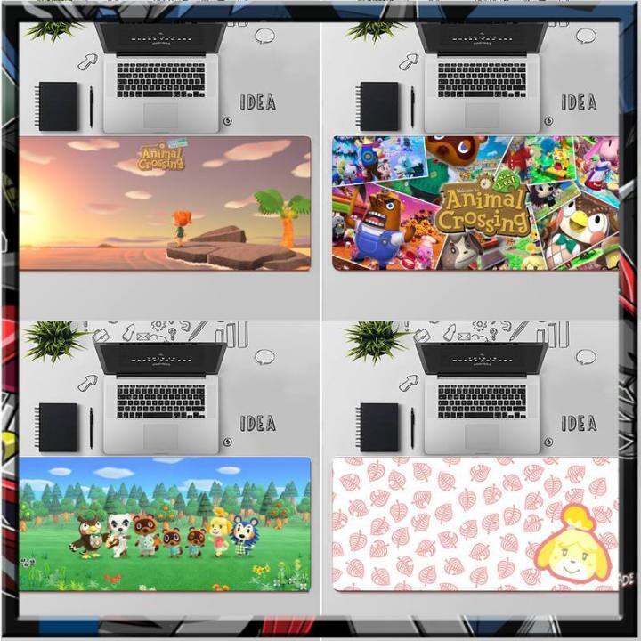 Animal Crossing New Horizons Natural Rubber Gaming Desk Mat table Rug