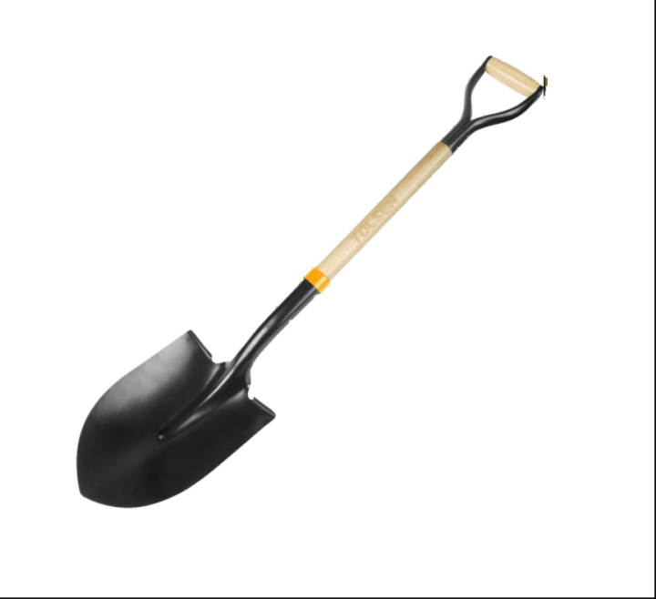 TOLSEN Steel Shovel / Shovel Steel Made 3pt / With handle / Square