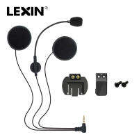 nd Lexin intercom Headset Set Accessories for LX-R6 Bluetooth Helmet Interphone Intercom Headphone Jack Plug