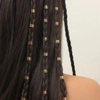 【YF】☽☑  100pcs Set Hair Clip Ethnic Hollowed Out Curler Alloy Circular Coil Snake Shaped