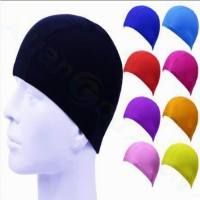 polyester Swimming Cap pool Girls Boys Swim hat Sunscreen kids child Bathing Hats beach Swimming Cap Swim Caps