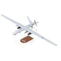 โดรนเครื่องบินลาดตระเวน MQ-9ขนาดพร้อม3D แบบทำมือสำหรับโมเดลการ์ดชุดของเล่นก่อสร้างแบบทหาร
