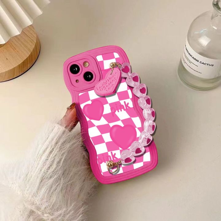 lurrova-เคสสำหรับ-oppo-realme-10-4g-c33-c35-c53-c55-c21y-c25y-c25-c15-c25s-5s-5i-6i-9i-c2-narzo-50a-prime-v23-5g-narzo-n55-narzo-คริสตัลรูปหัวใจเคสโทรศัพท์สร้อยข้อมือซิลิโคน