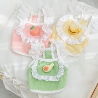 Summer fruit Dress Dog Pet Clothing Suspender vest for Dogs Clothes Cat Small Print Cute Mesh Dogs Dress Pet Clothing Dresses