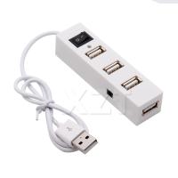 [HOT HAIXWLXKWW 589] 1ชิ้นความเร็วสูง4พอร์ต USB 2.0 Hub พอร์ตสำหรับแล็ปท็อปใหม่