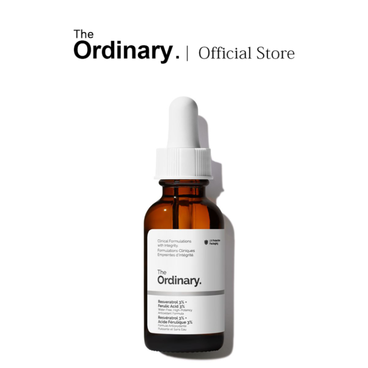 The Ordinary Resveratrol 3+ 3 Ferulic Acid Anti Old Antioxidant