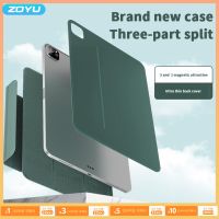 ZOYU เคสสำหรับไอแพด Mini6 Pro 11 12 9 2020 2021ถอดออกได้,สำหรับ Ipad 10 10.9 2022 Air Gen 45Th เคสที่ถอดออกได้แม่เหล็ก