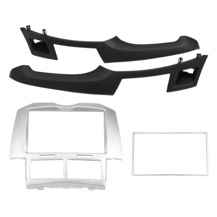 2 Din Car Stereo Frame Trim Kit of Dashboard for 20052011 Toyota Yaris