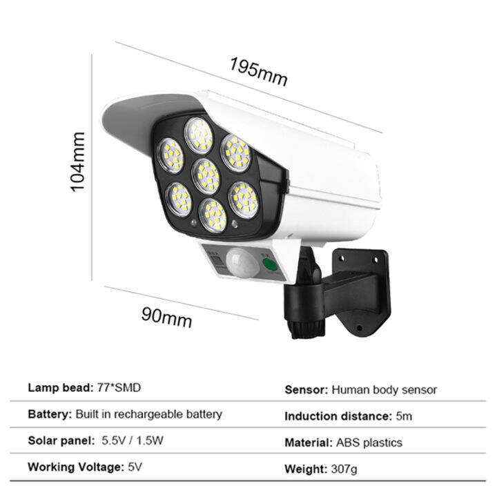 outdoor-led-solar-wall-light-pir-sensor-simulation-camera-floodlight-waterproof-street-light-for-garden-d-cor-security-lights