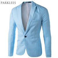 nd Sky Blue Blazer Men Costume Veste Homme Spring New Arrival Mens Slim Fit Blazer Jacket Stylish Red Black Pink Suit Men 3XL