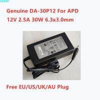 ของแท้ DA-30P12 APD 12V 2.5A 30W 6.3X3.0มม. เส้นผ่าศูนย์กลาง6.3อะแดปเตอร์ AC มมสำหรับเครื่องชาร์จอุปกรณ์ไฟ