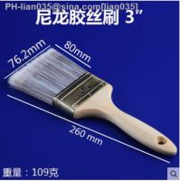 2pcs/lot 3 quot; Width wooden handle Air conditioning vent brush Cleaning the seat interior dust Clean up dust brush hand tools